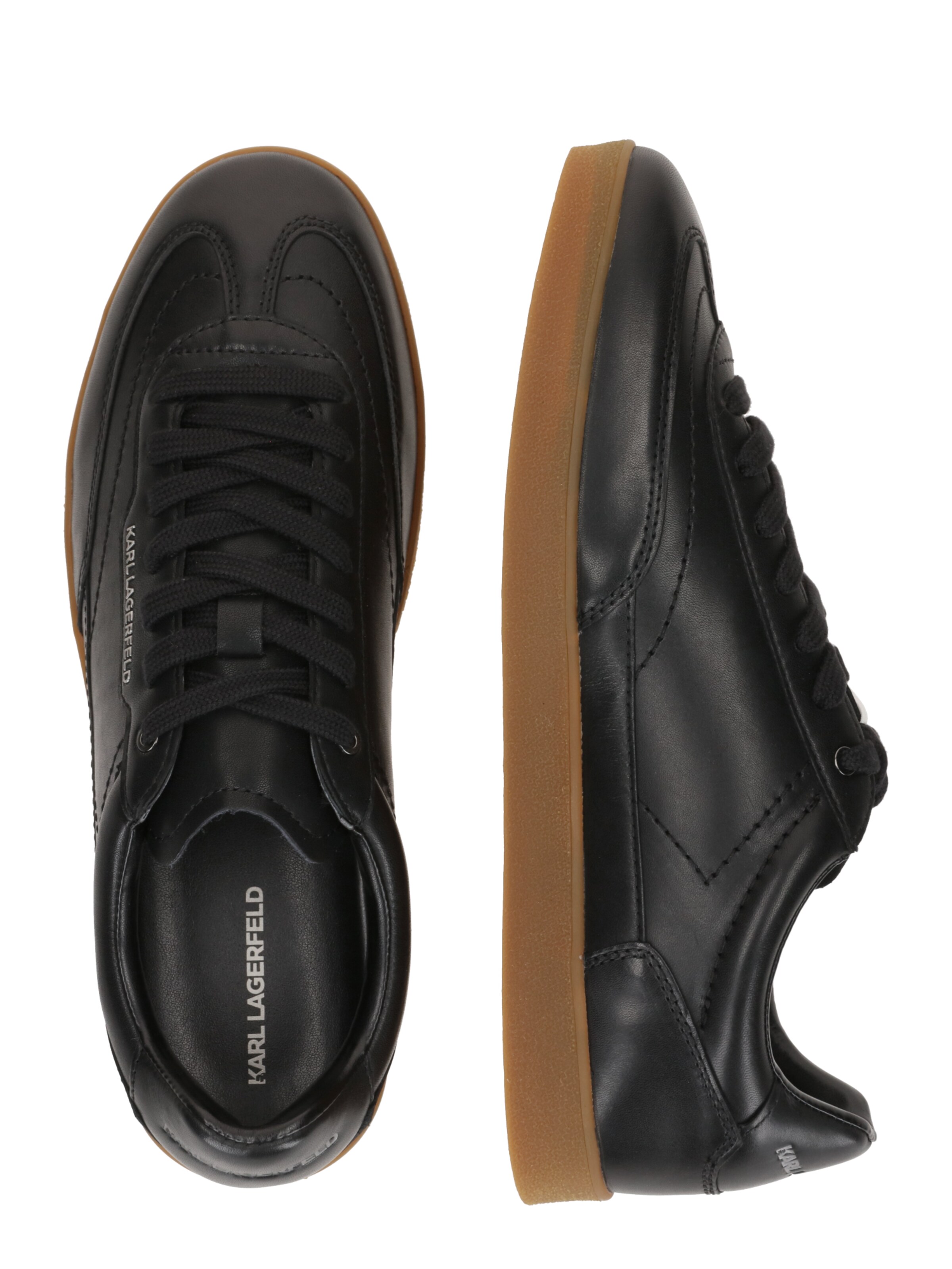 Karl Lagerfeld Низкие кроссовки в Черный