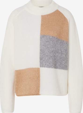 Pullover di monari in bianco: frontale