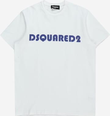 balts DSQUARED2 T-Krekls: no priekšpuses