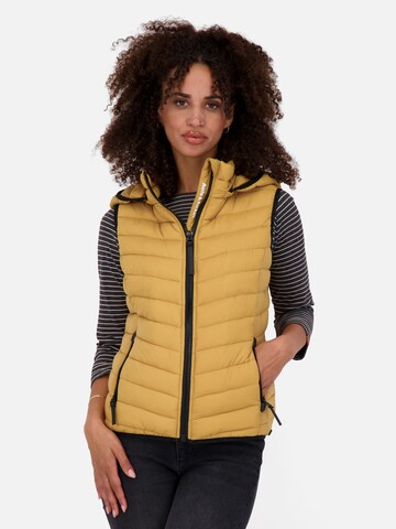 Gilet 'LenkaAK' Alife and Kickin en jaune : devant