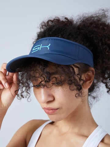 SPORTKIND Athletic Cap 'Sun Visor' in Blue: front