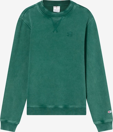Champion Authentic Athletic ApparelSweater majica - zelena boja: prednji dio
