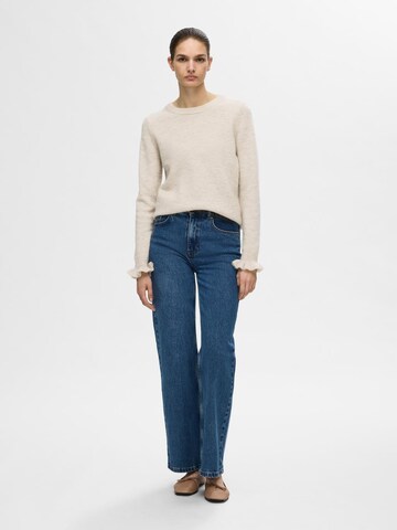 SELECTED FEMME Trui 'FLULU' in Beige