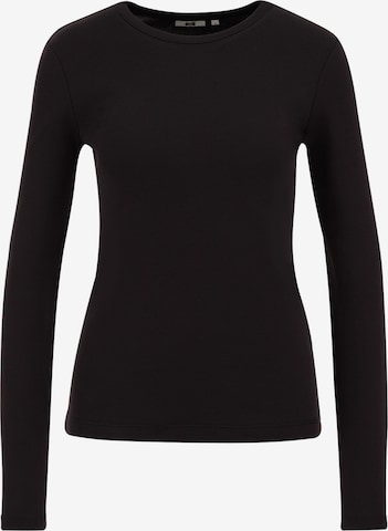 WE Fashion Футболка в Черный: спереди