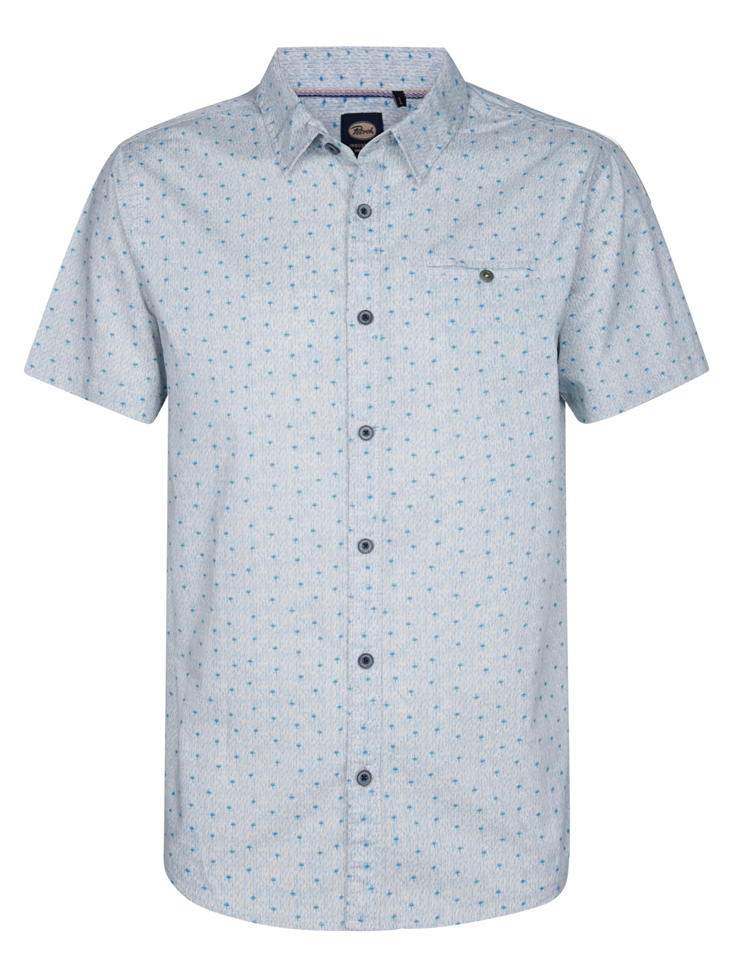 Petrol Industries Košeľa - Modrá: predná strana