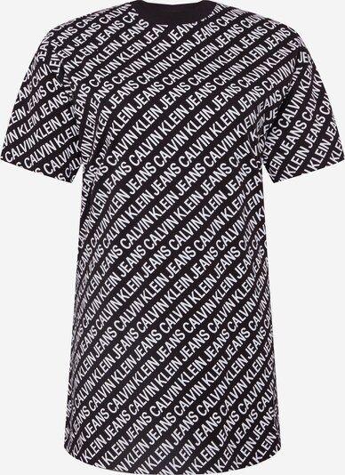 Abito Calvin Klein Jeans Curve di colore nero / bianco, Visualizzazione prodotti