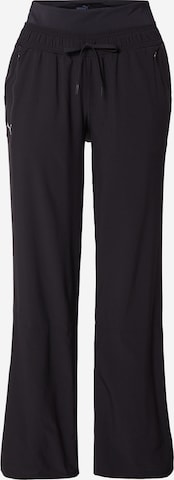 PUMA - Perna larga Calças de desporto em preto: frente