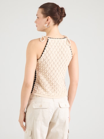 Aware Knitted Top 'AWEvelyn' in Beige