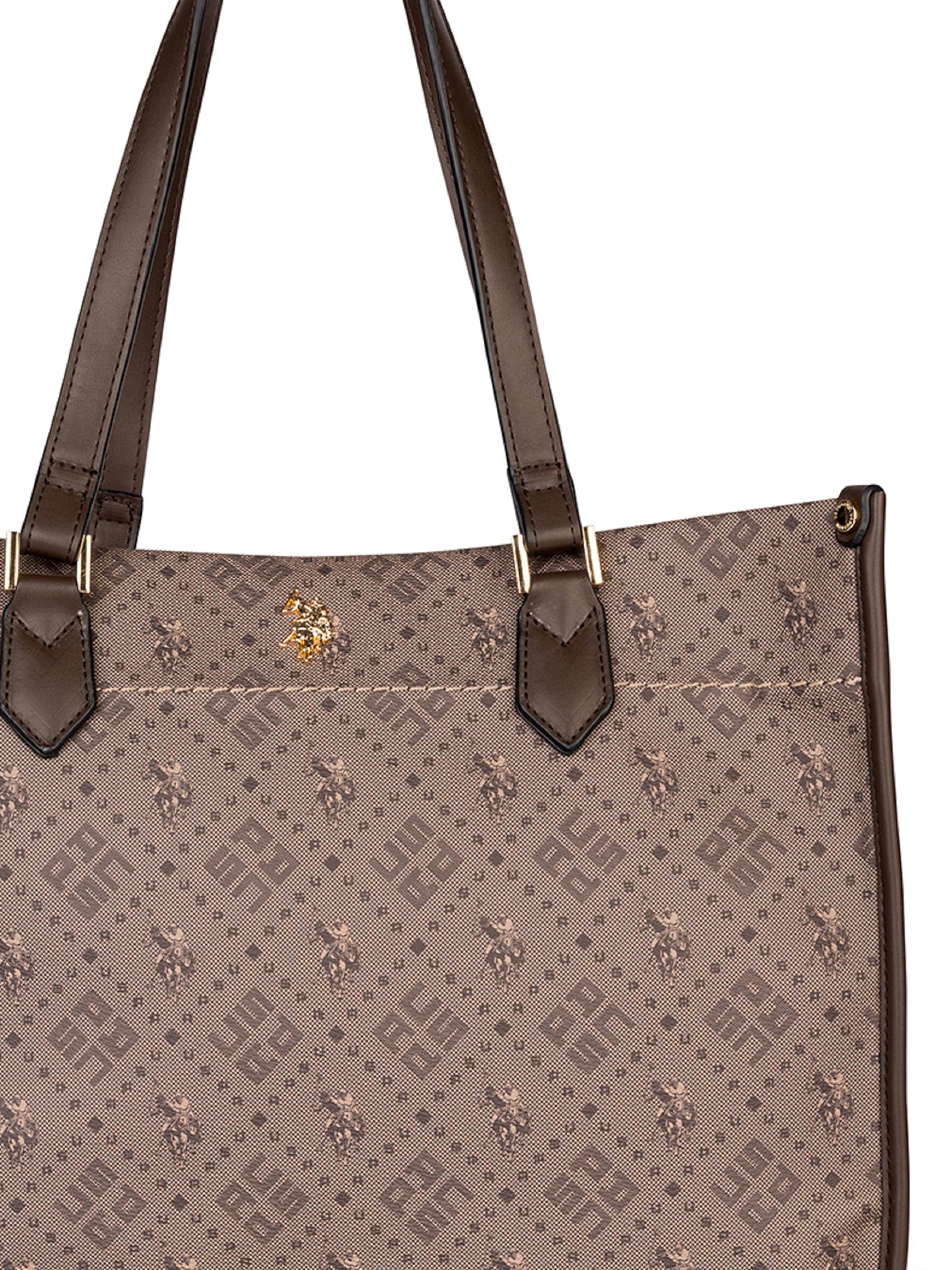 Cabas U.S. POLO ASSN. en marron