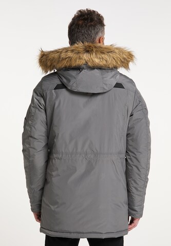 DreiMaster Maritim Winter Parka in Grey