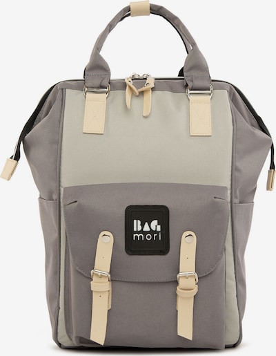 Bagmori Wickeltasche in beige / grau / schwarz / weiß, Produktansicht