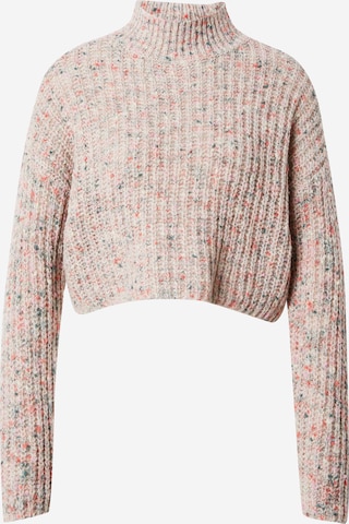 Pull-over 'SPRINKLE LIFE' ONLY en gris : devant