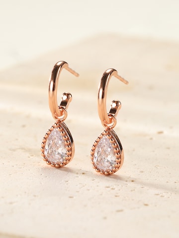 Hey Happiness Ohrringe 'April Birthstone' in Gold