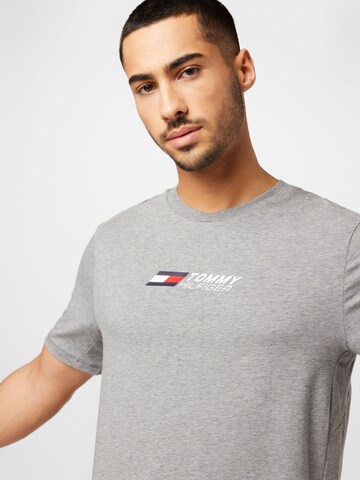 TOMMY HILFIGER - Camiseta funcional en gris