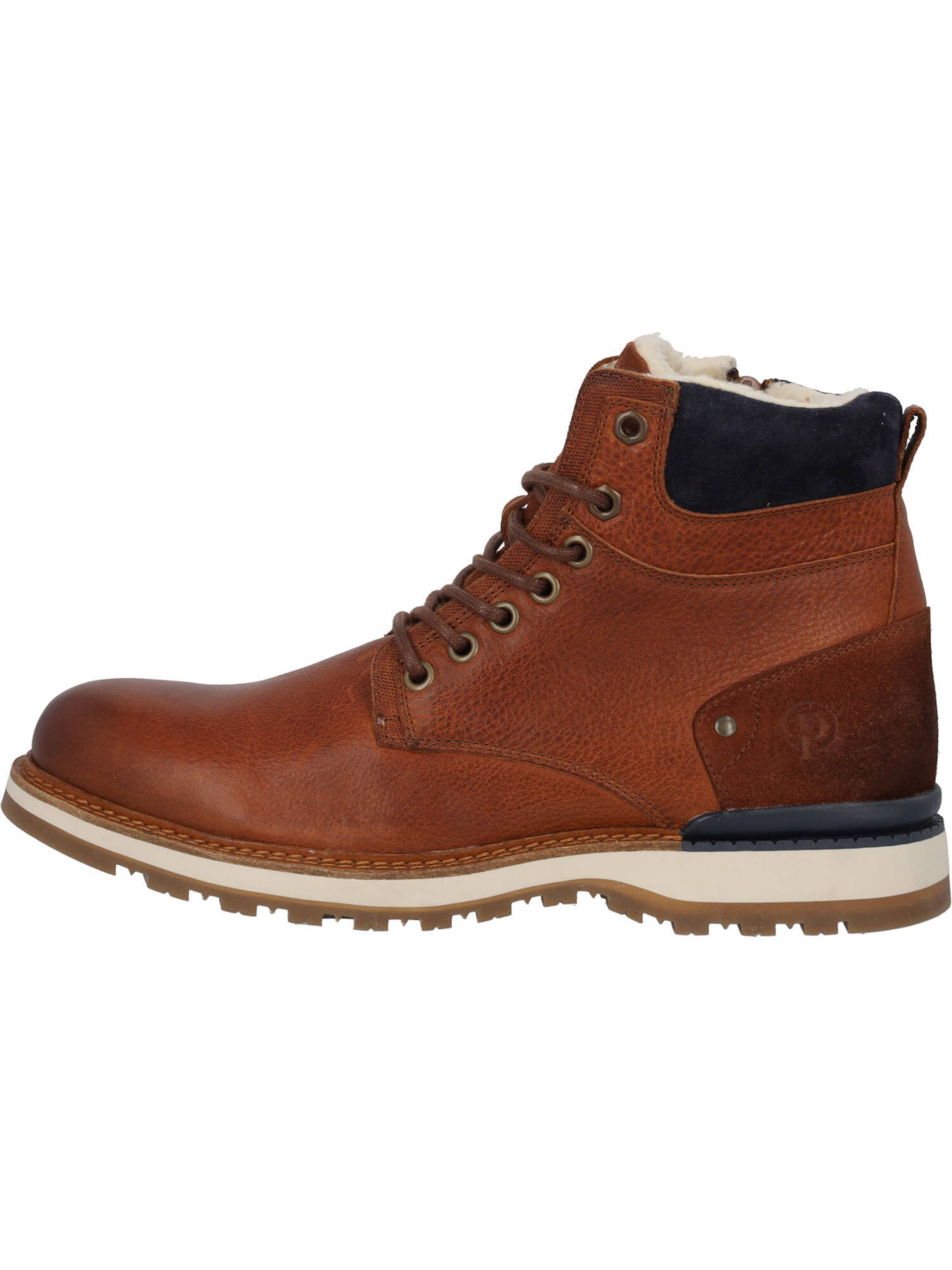 Palado Lace-up boots 'Traqen' in Brown: front