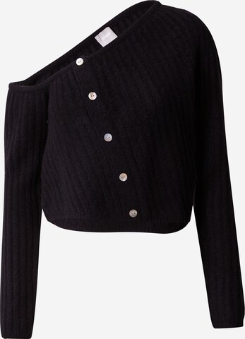 ABOUT YOU x Sofia Tsakiridou Sweater 'Aleyna' in Black: front