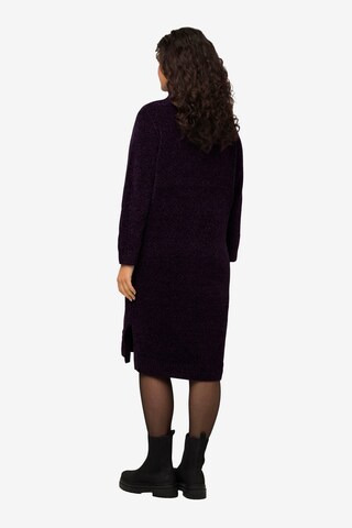 Ulla Popken Knitted dress in Purple