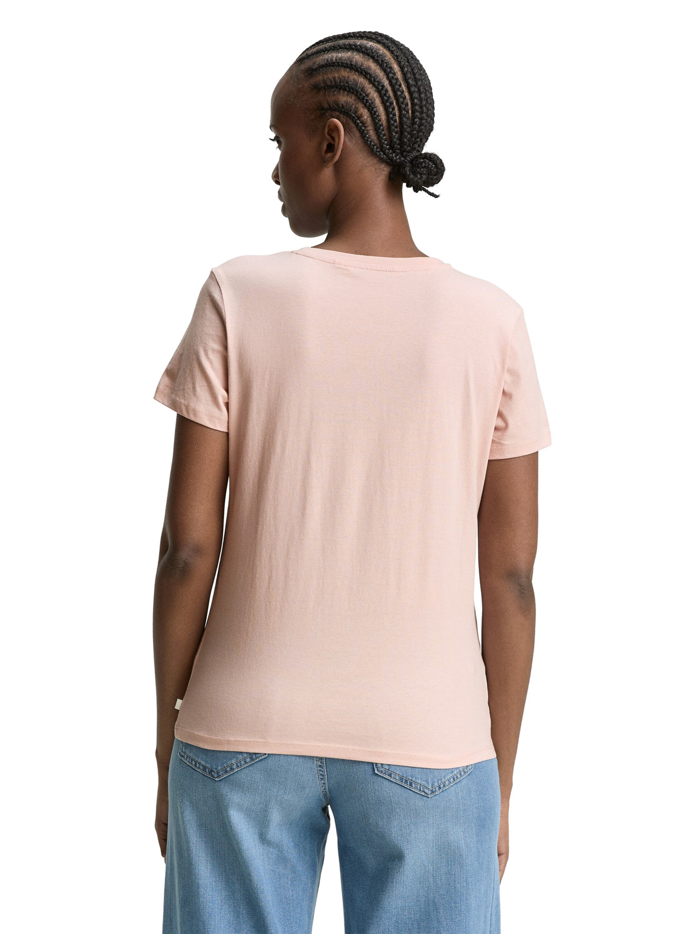 TOM TAILOR DENIM Tričko - Ružová