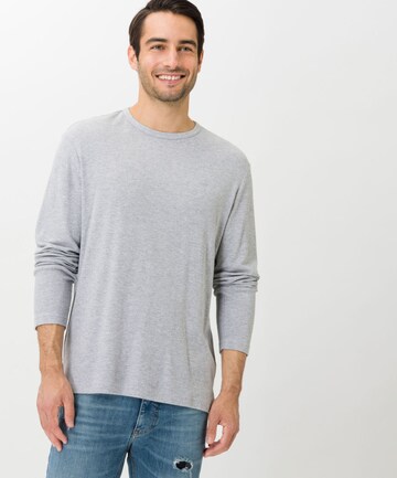 BRAX Sweatshirt 'Timon' in Grey: front