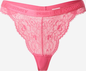 Hunkemöller - Tanga 'Honey' em rosa: frente