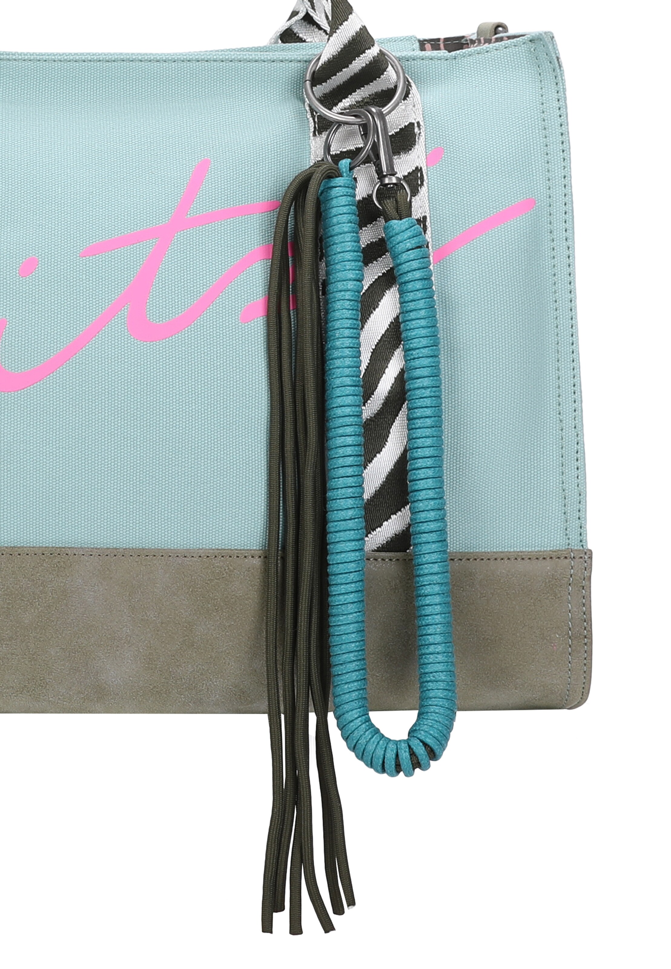 Fritzi aus Preußen Shopper 'Summer Zebra Safari' in Blau