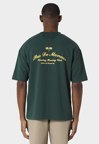 T-Shirt 'Finale' Pas De Monaco en vert : devant