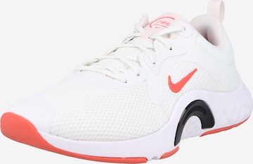 NIKE Athletic Shoes 'Renew In-Season' in White: front