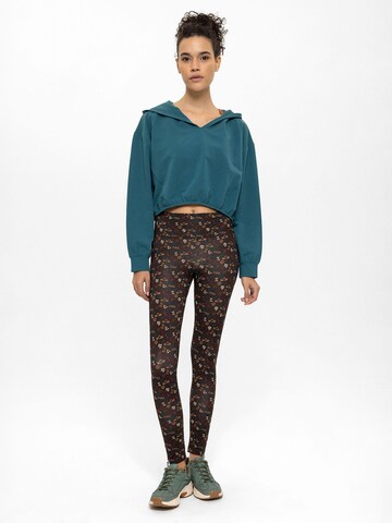 Skinny Leggings Anou Anou en marron