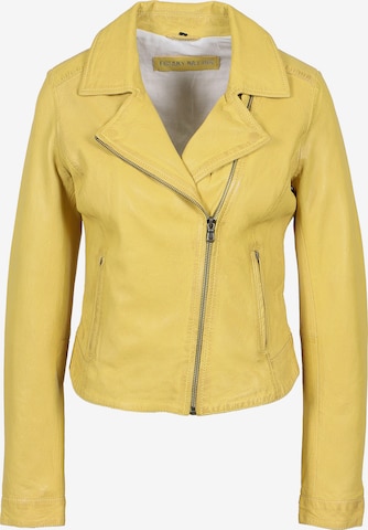 FREAKY NATION Prehodna jakna 'Runa-FN' | rumena barva: sprednja stran