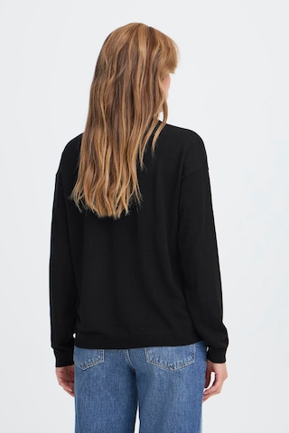 PULZ Jeans Trui 'PZSadie' in Zwart