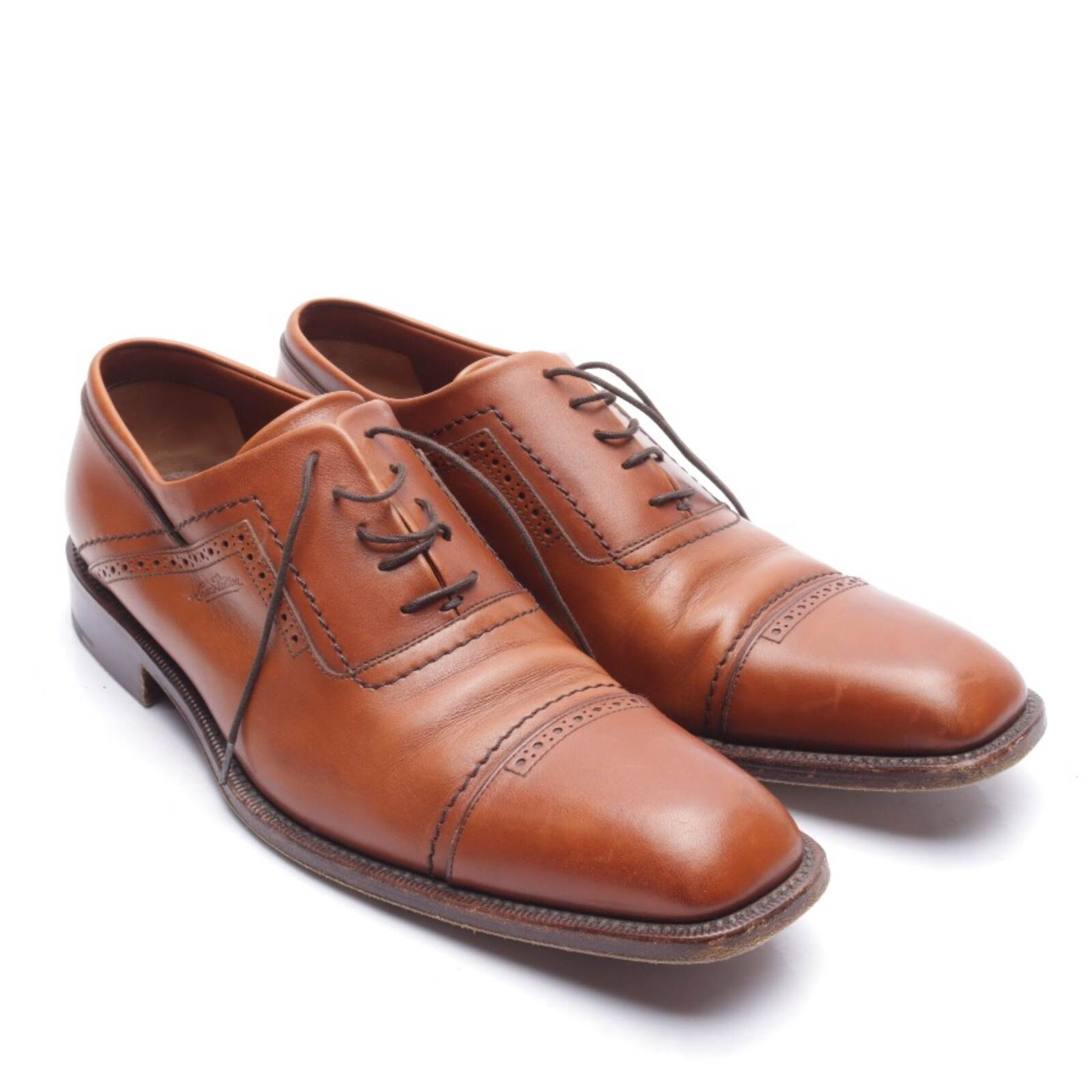 Louis Vuitton Halbschuhe 40,5 in Braun: Vorderseite