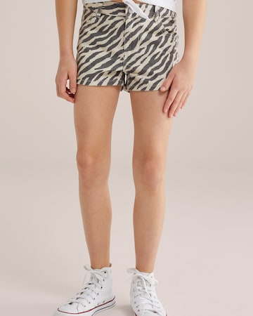 Loosefit Jeans di WE Fashion in beige: frontale