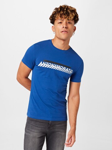 ANTONY MORATO Тениска в синьо: отпред