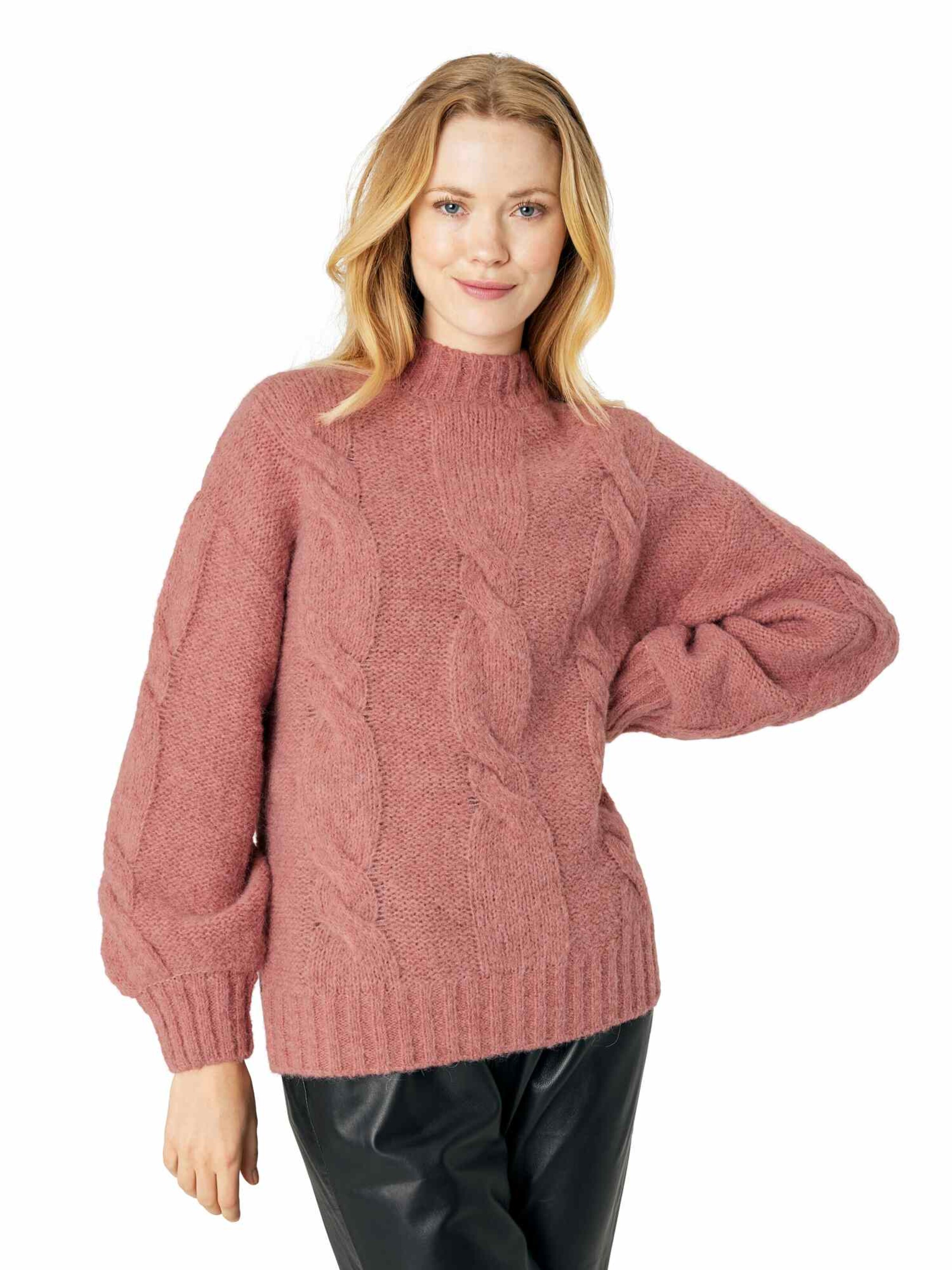 Noa Noa Sweater 'Tone' in Pink: front