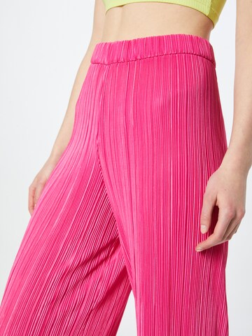 Monki Wide leg Trousers in Pink