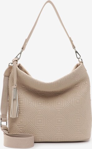 TAMARIS Handtasche 'Merle' in Beige: predná strana