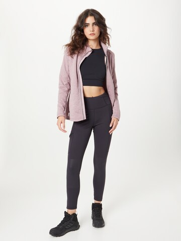 KILLTEC Athletic Fleece Jacket in Purple