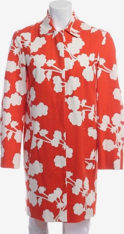 Diane von Furstenberg Übergangsjacke XXS in Orange: Vorderseite