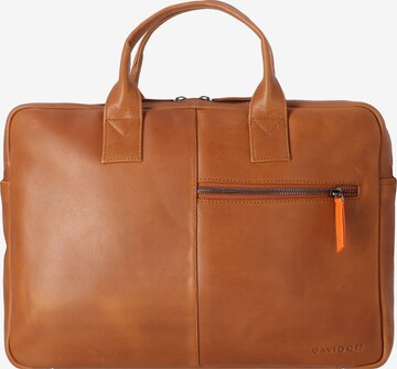 Davidoff Document Bag in Brown