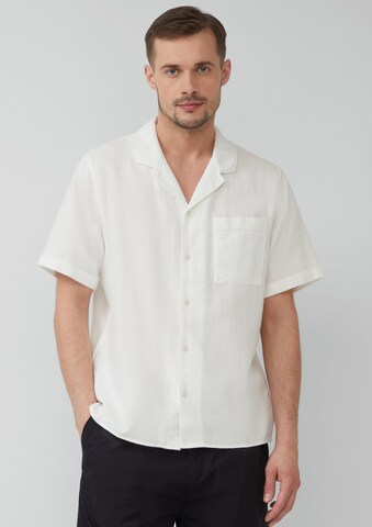 Fit confort Chemise s.Oliver en blanc : devant