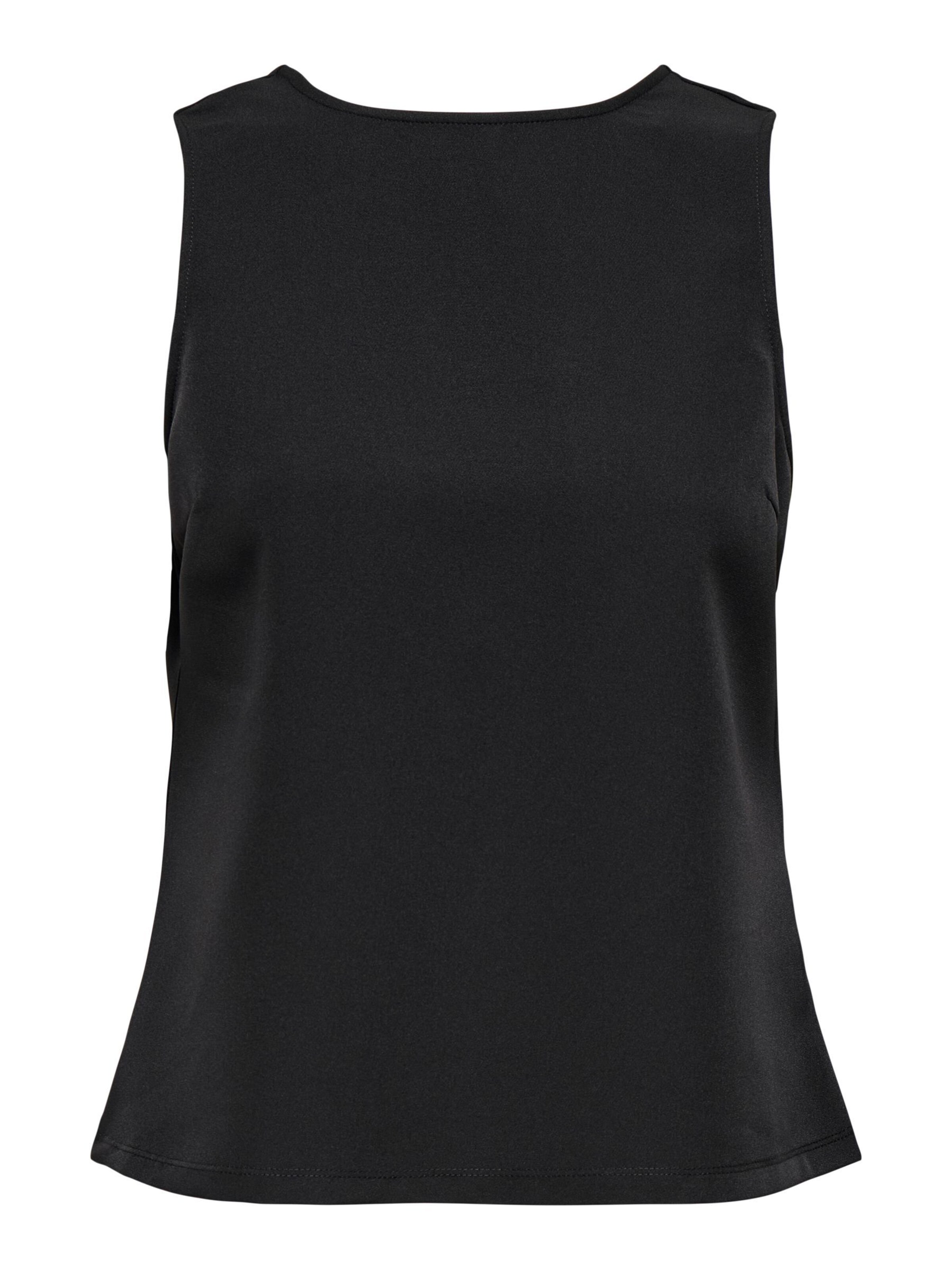 ONLY Carmakoma Top 'CARGINIE' in Zwart: voorkant