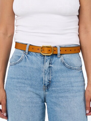 jolar Belt 'ELEGENT GOLD' in Brown