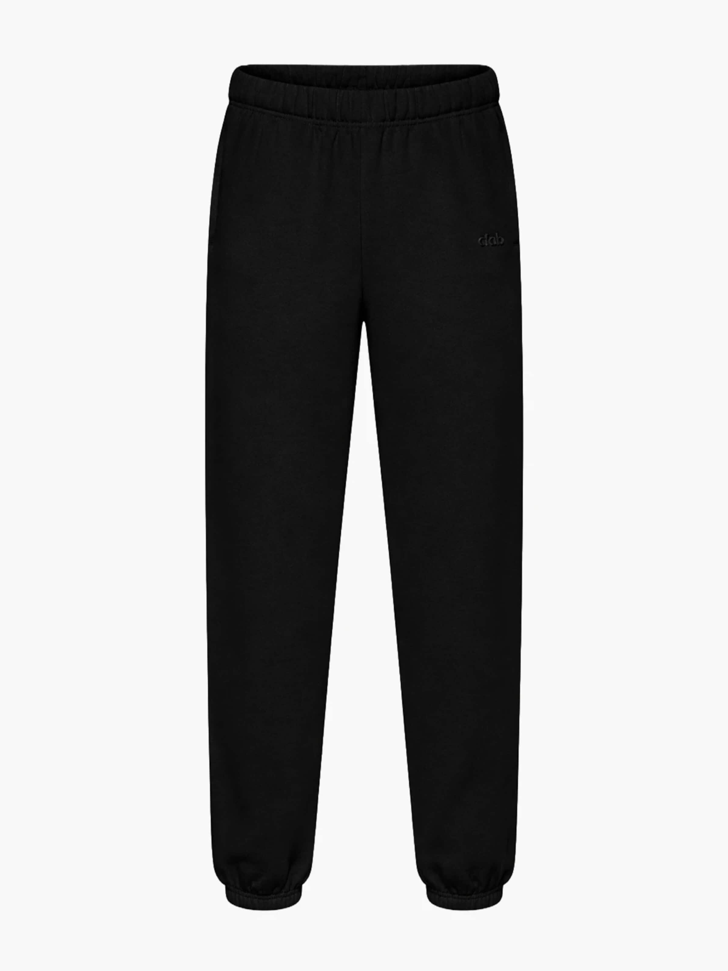 Effilé Pantalon 'Carrot' cfab (formerly creamy fabrics) en noir : devant
