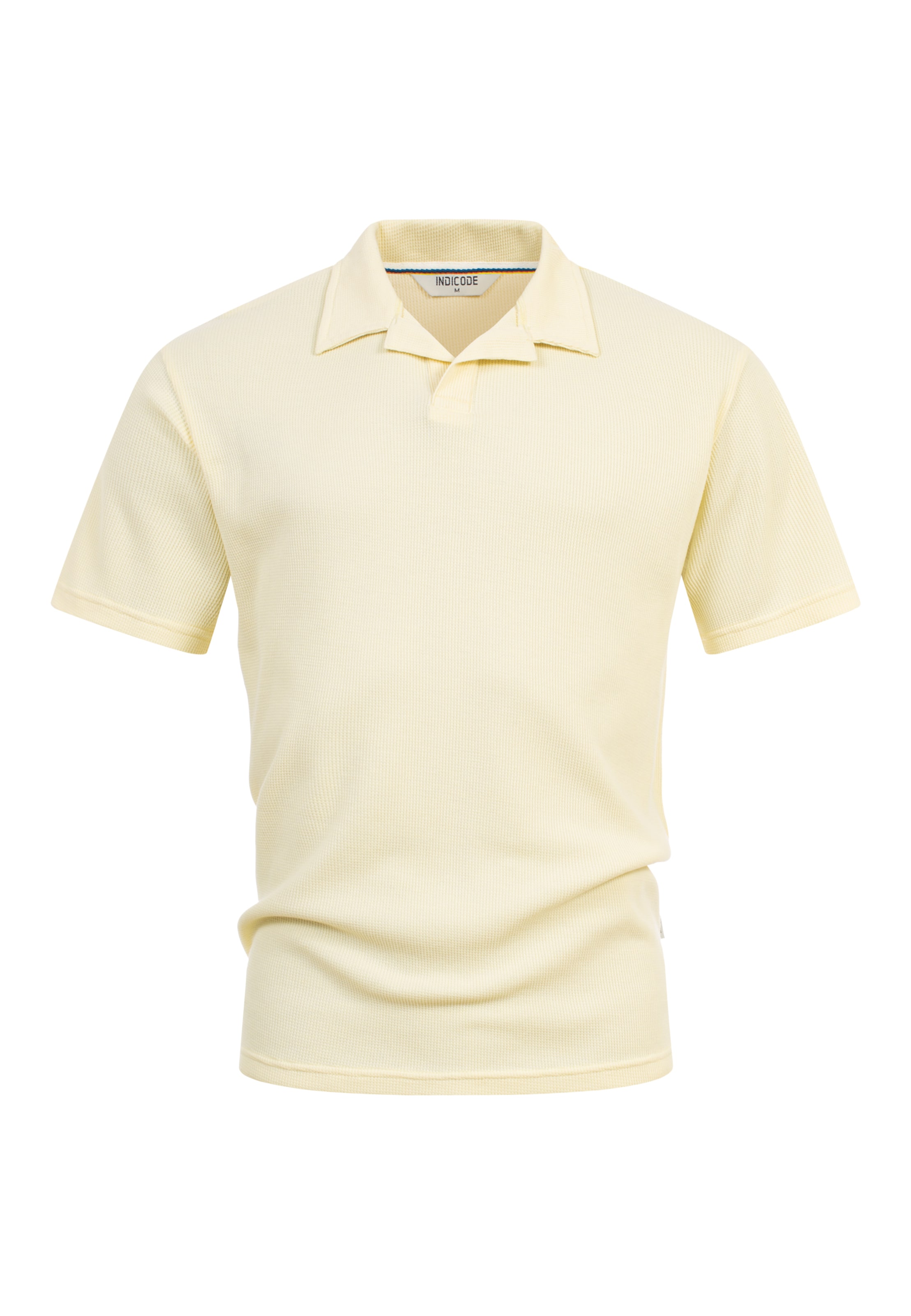INDICODE JEANS Shirt ' INBimmer ' in Beige: front