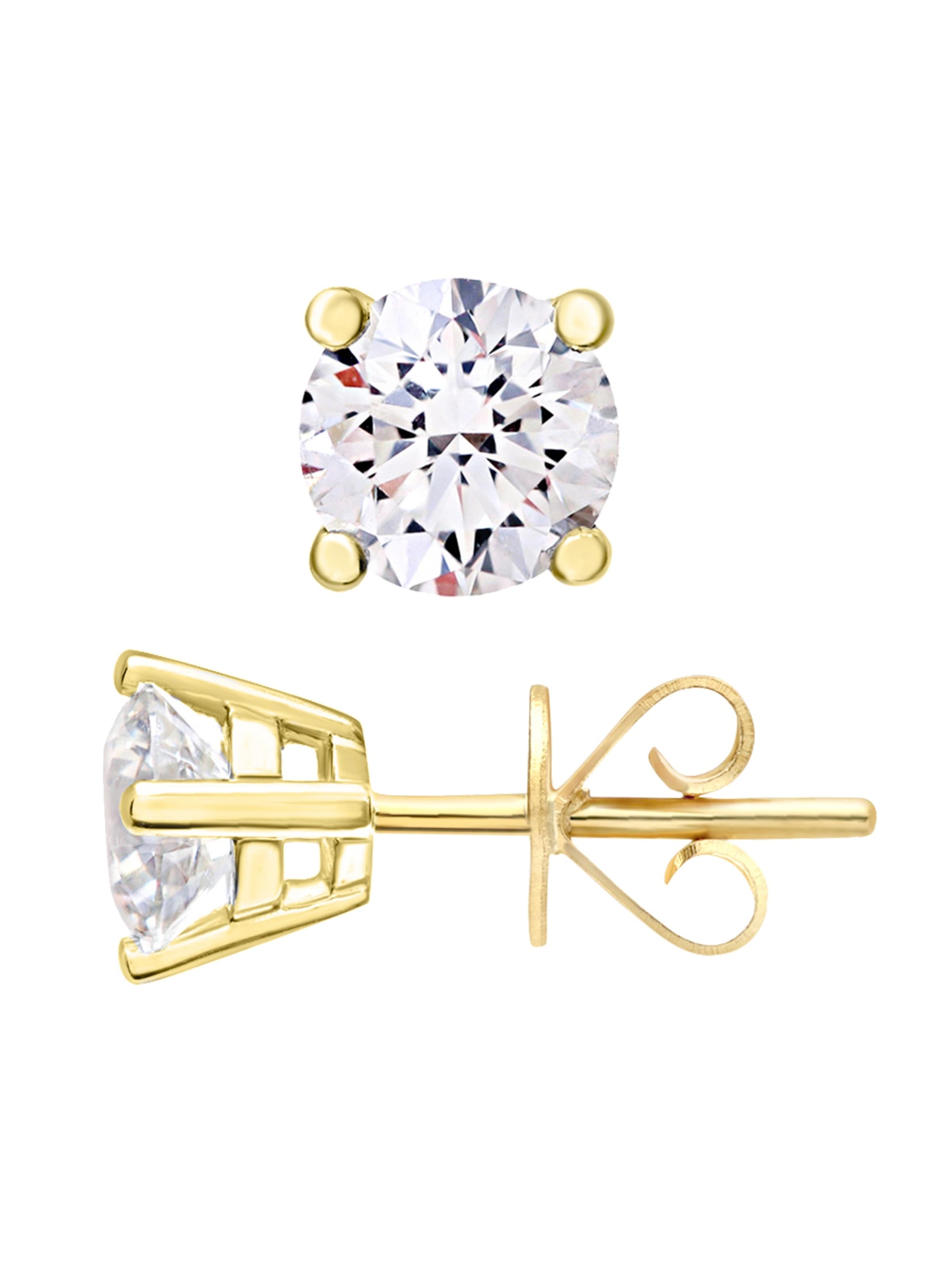 DIAMANT LETERNEL Ohrringe‌‌‌‌‌‌‌ in Gelb: Vorderseite