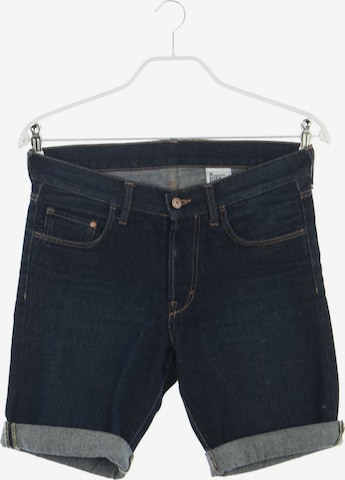 H&M Shorts in 28 in Blue: front