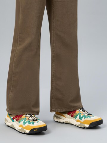 Flower Mountain Platform trainers 'IWANO 2 UNI L.E.' in Yellow: front