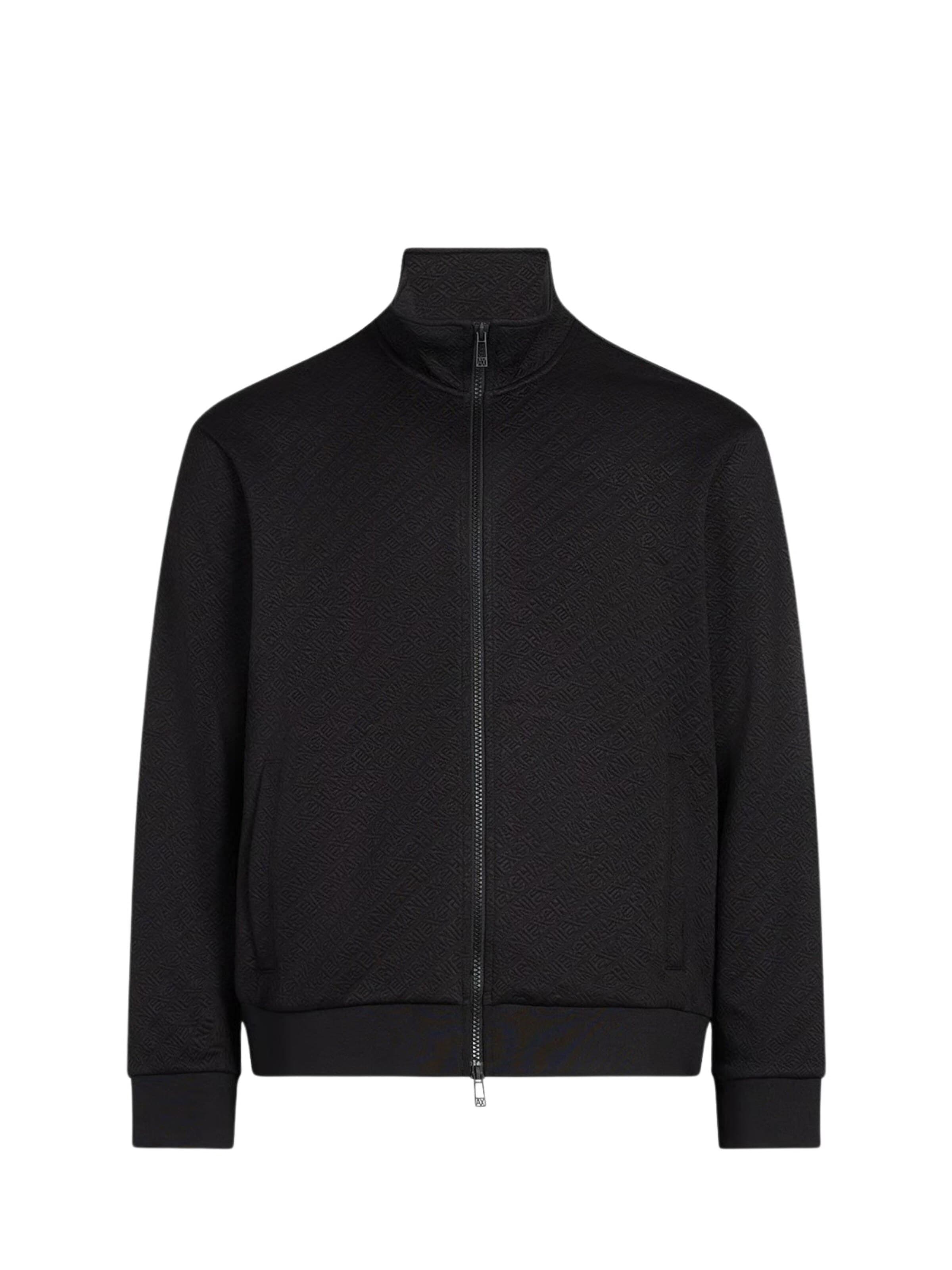 ARMANI EXCHANGE - Chaqueta deportiva en negro: frente
