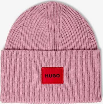 HUGO Beanie 'Saffa' in Pink: front