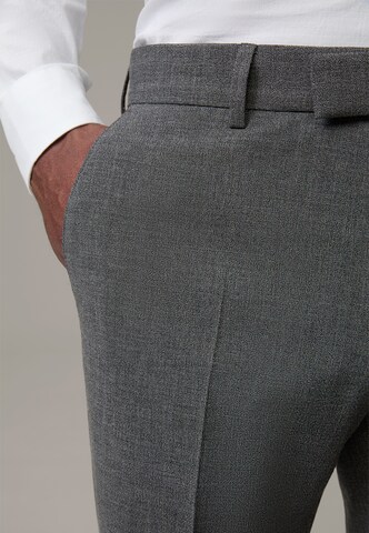 STRELLSON Slimfit Pantalon 'Melwin' in Grijs